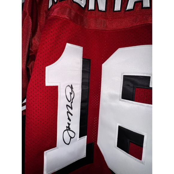 Jeff Hamilton Joe Montana San Francisco 49ers Jersey Players of the Century L 50 - Picture 9 of 10